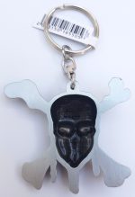 Disneyland Paris Pirates Of The Caribbean Skull & Crossbones Keyring