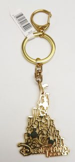 Disneyland Paris Sleeping Beauty Castle Keyring