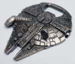 Disneyland Paris Star Wars Millennium Falcon Metal Bottle Opener With Magnet