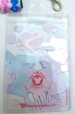 Disneyland Paris Stitch & Angel Pin Trading Badge Lanyard With Ticket Holder Wallet And Charm