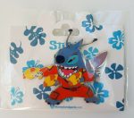 Disneyland Paris Stitch In Spacesuit With Guns Pin Trading Badge