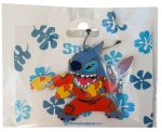 Disneyland Paris Stitch In Spacesuit With Guns Pin Trading Badge