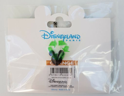 Disneyland Paris Stitch In Spacesuit With Guns Pin Trading Badge