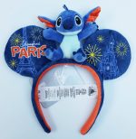 Disneyland Paris Stitch Plush Mickey Mouse Ears