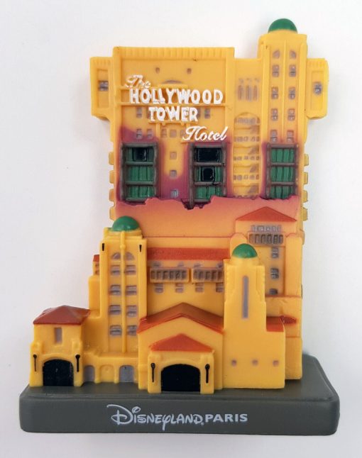 Disneyland Paris The Hollywood Tower Of Terror Hotel Fridge Magnet