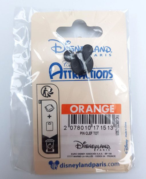 Disneyland Paris Tower Of Terror Room Key Pin Trading Badge