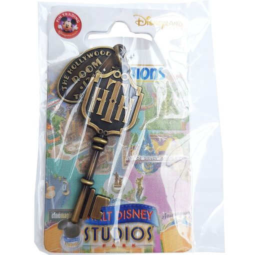 Disneyland Paris Tower Of Terror Room Key Pin Trading Badge