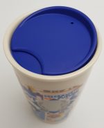 Starbucks Disney World Epcot Ceramic Travel Mug Tumbler 12oz With Splash Guard Lid