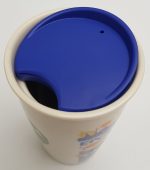 Starbucks Disney World Epcot Ceramic Travel Mug Tumbler 12oz With Splash Guard Lid