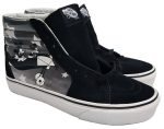 Vans Disney Mickey Mouse Plane Crazy Sk8-Hi Top Trainers Adult UK Size 6.5
