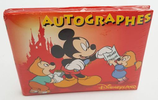 Vintage Disneyland Paris Autograph Book