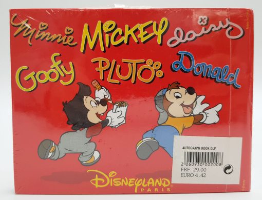 Vintage Disneyland Paris Autograph Book