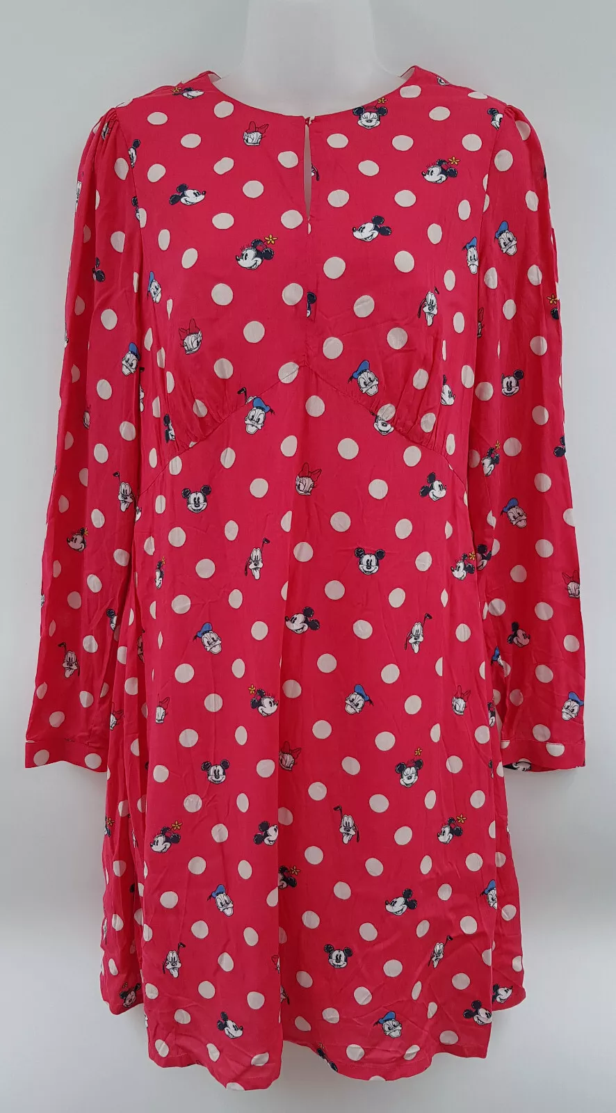 Cath Kidston x Disney Mickey Mouse Friends Red Polka Dot Dress