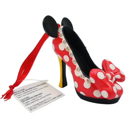Disney_Parks_Minnie_Mouse_Shoe_Xmas_Tree_Decoration_Hanging_Ornament_Runway_Heel-1