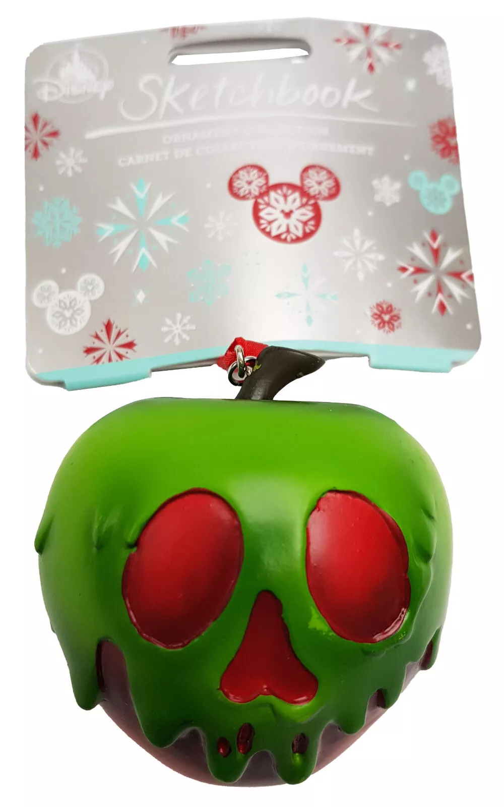 Disney Store Snow White & The Seven Dwarfs Poison Apple Christmas Tree Decoration - Image 13