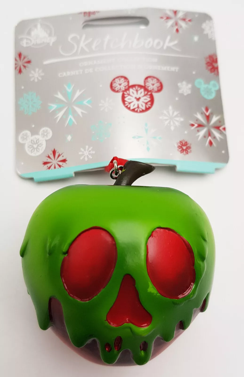 Disney Store Snow White & The Seven Dwarfs Poison Apple Christmas Tree Decoration - Image 2