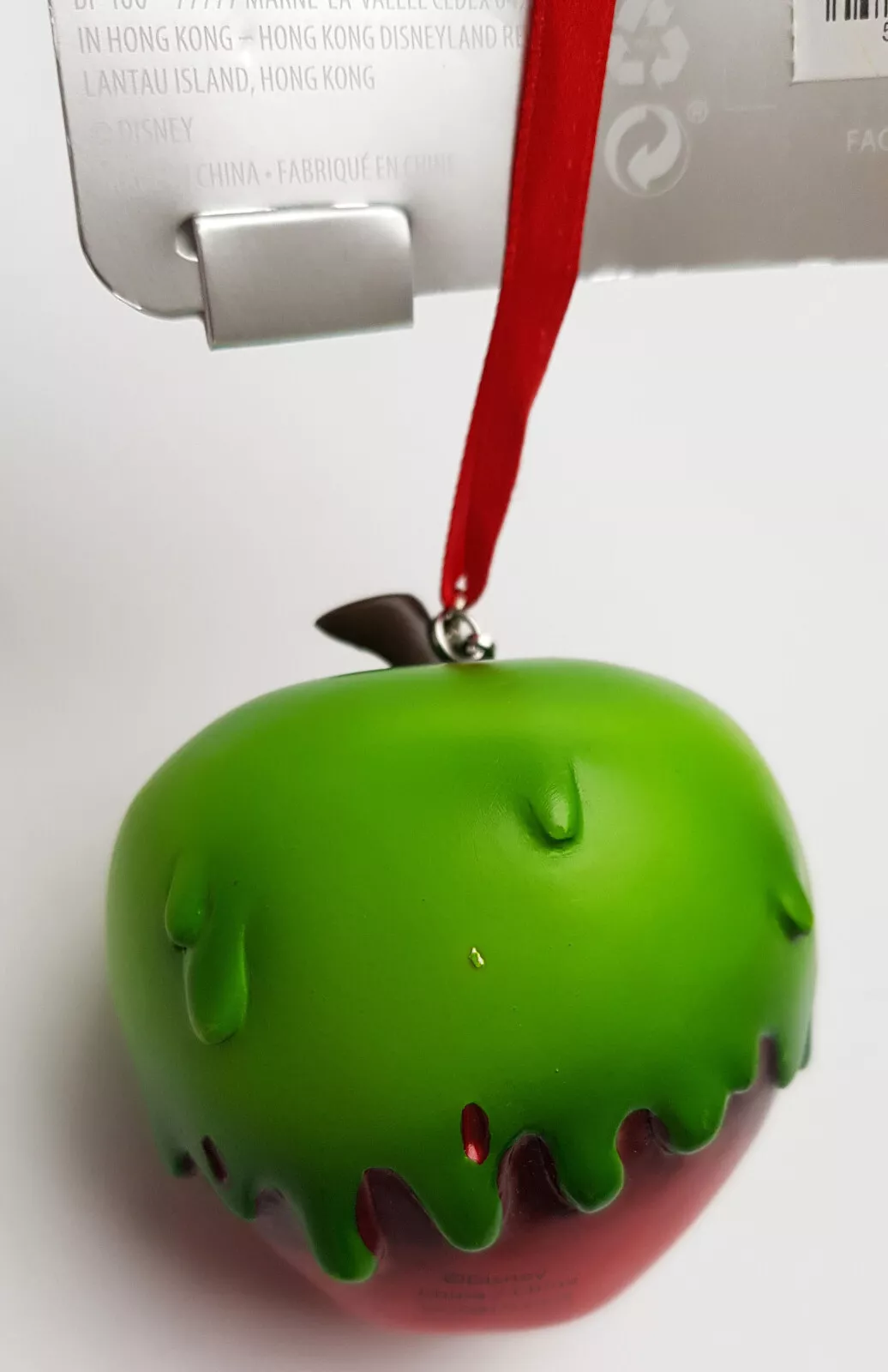 Disney Store Snow White & The Seven Dwarfs Poison Apple Christmas Tree Decoration - Image 8