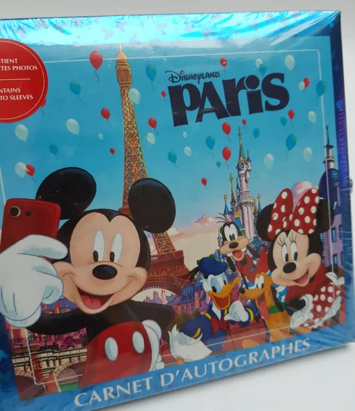 Disneyland Paris Mickey Minnie Mouse Photo Autograph Book Album Disneyland Paris Mickey Minnie Mouse Photo Autograph Book Album