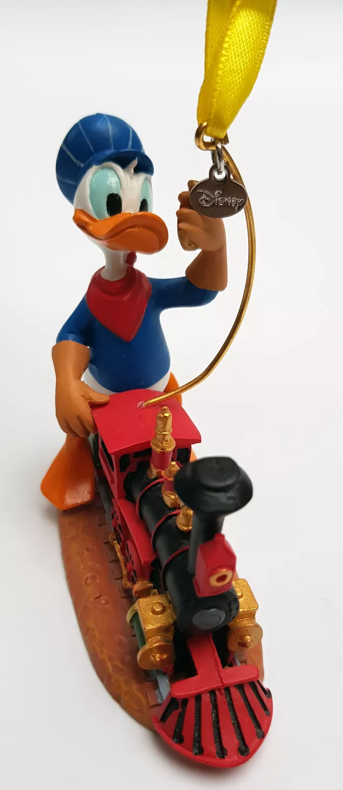 Disney Store Donald Duck Steam Train Driver Christmas Tree Decoration - Image 7