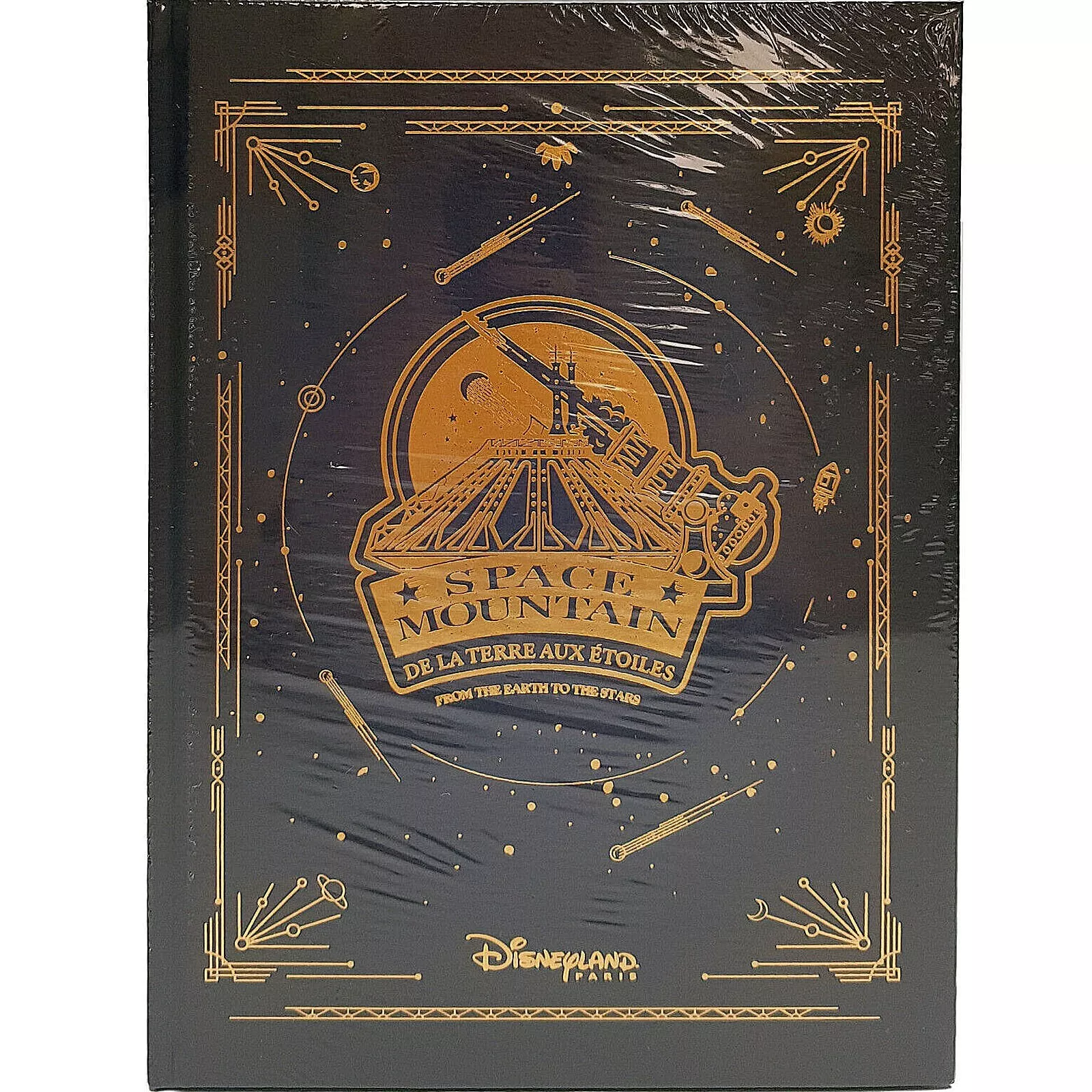 Disneyland Paris Space Mountain Attraction Earth To The Stars Book