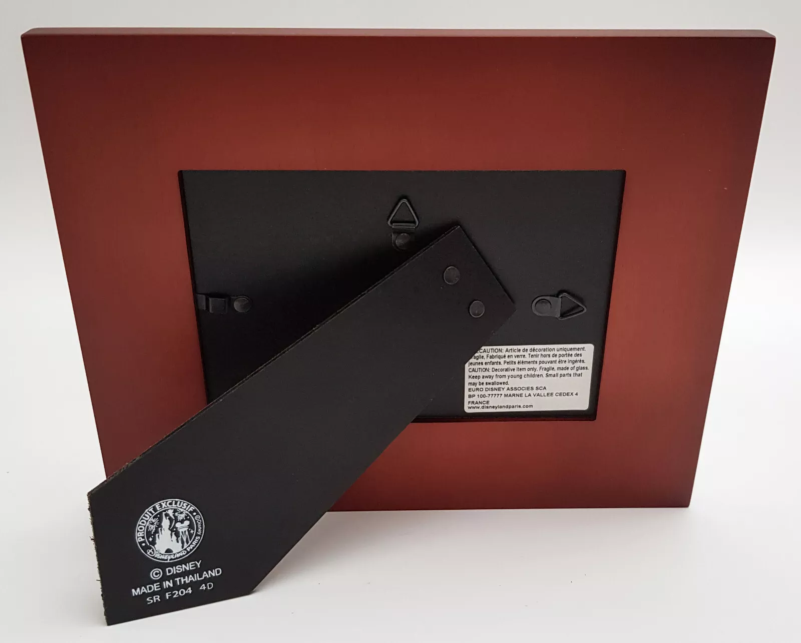 Disneyland Paris Mickey Mouse Wooden Photo Frame 10 x 15cm - Image 4