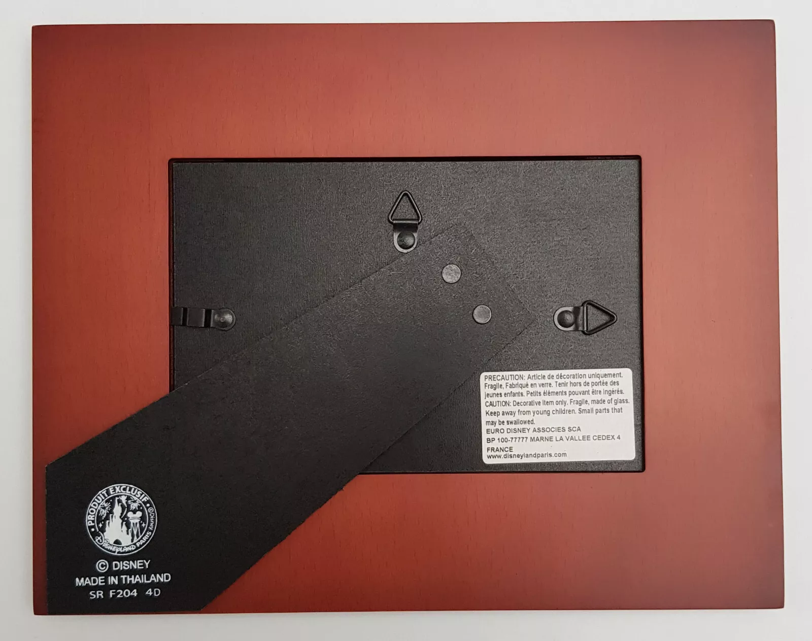 Disneyland Paris Mickey Mouse Wooden Photo Frame 10 x 15cm - Image 6