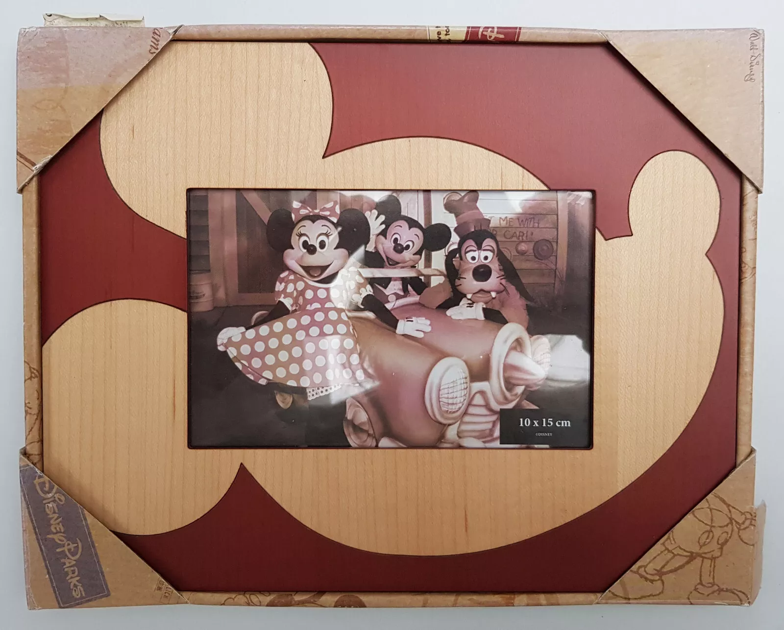 Disneyland Paris Mickey Mouse Wooden Photo Frame 10 x 15cm - Image 7