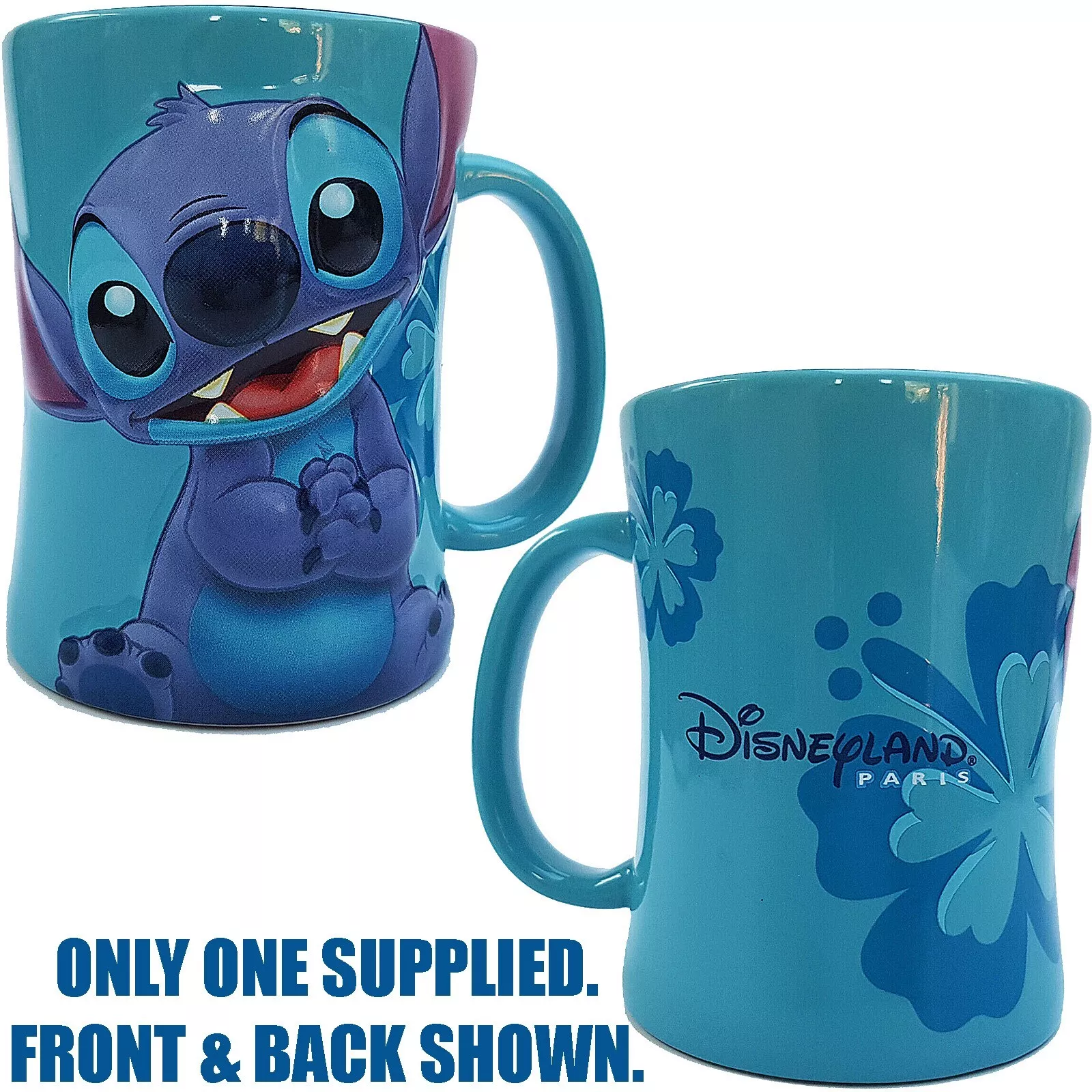 Disneyland Paris Lilo & Stitch Portrait Classic Character Face Mug