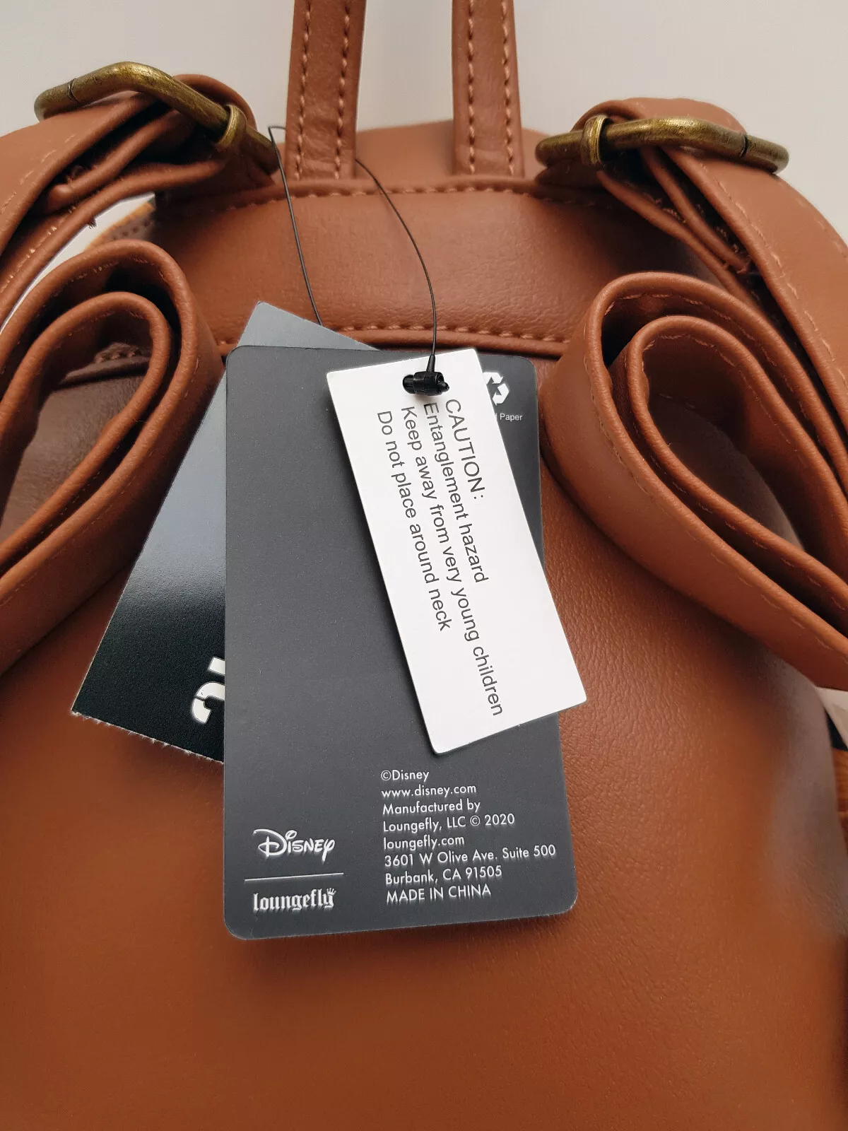 Loungefly Hot Topic Disney Chip N Dale Mini Backpack Bag - Image 10