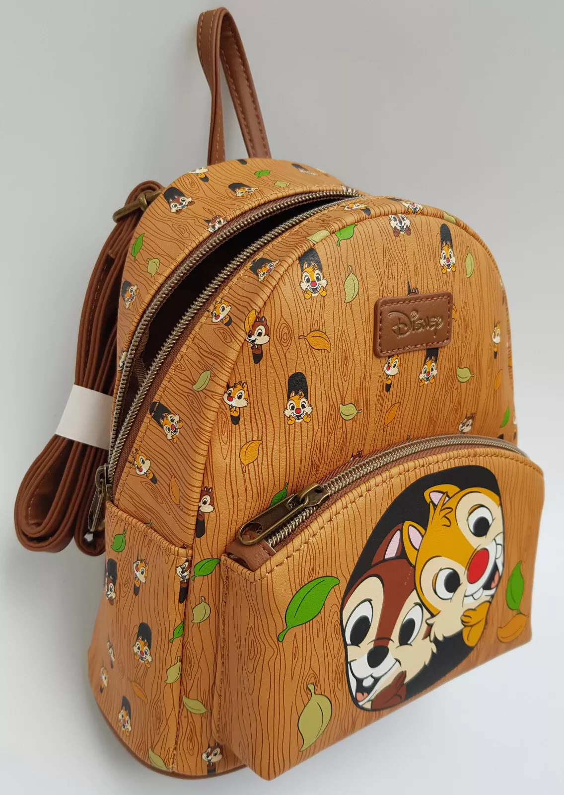 Loungefly Hot Topic Disney Chip N Dale Mini Backpack Bag - Image 15
