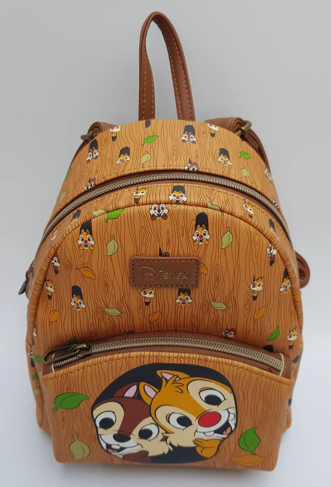 Loungefly Hot Topic Disney Chip N Dale Mini Backpack Bag - Image 3
