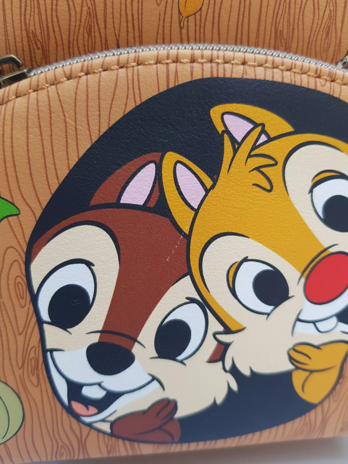 Loungefly Hot Topic Disney Chip N Dale Mini Backpack Bag - Image 5