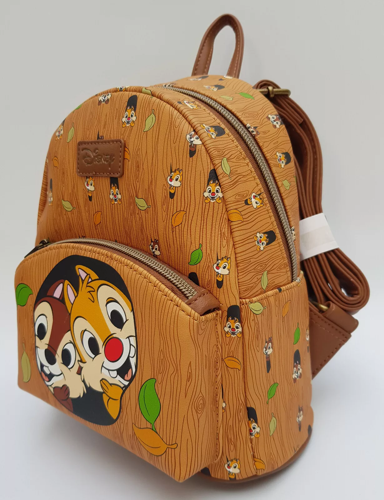 Loungefly Hot Topic Disney Chip N Dale Mini Backpack Bag - Image 6