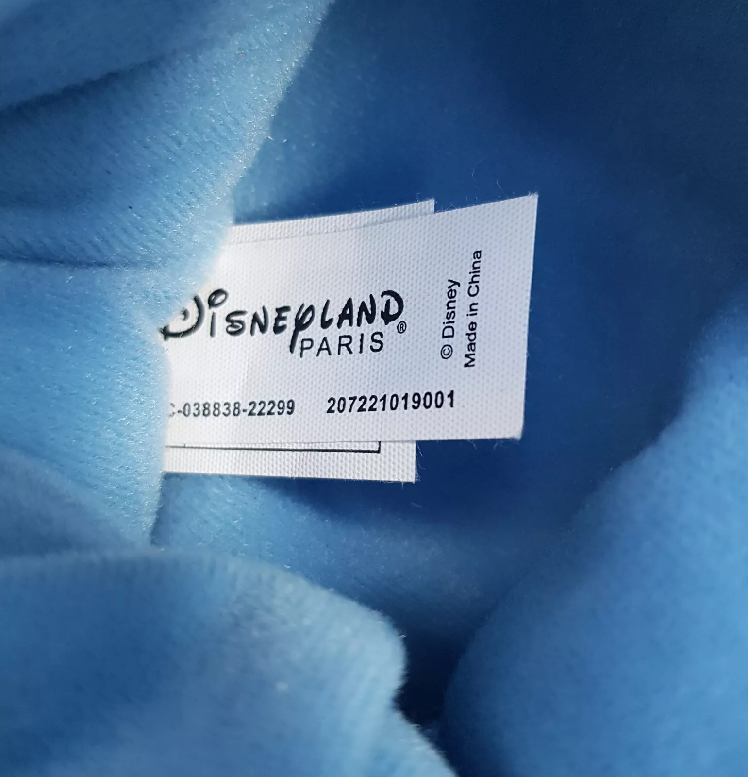 Disneyland Paris Stitch Feet Soft Plush Slippers Kids UK 1-3 / EU 34-36 - Image 10