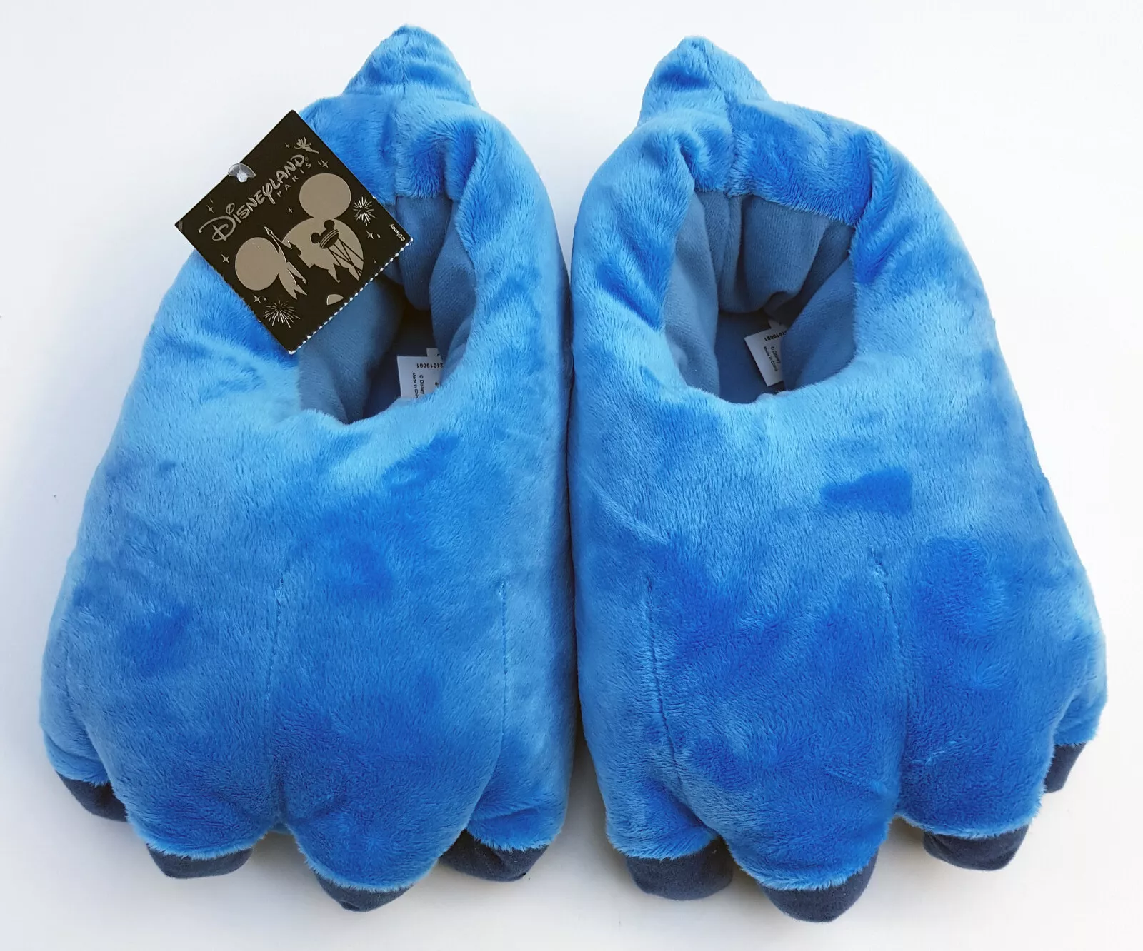 Disneyland Paris Stitch Feet Soft Plush Slippers Kids UK 1-3 / EU 34-36 - Image 2