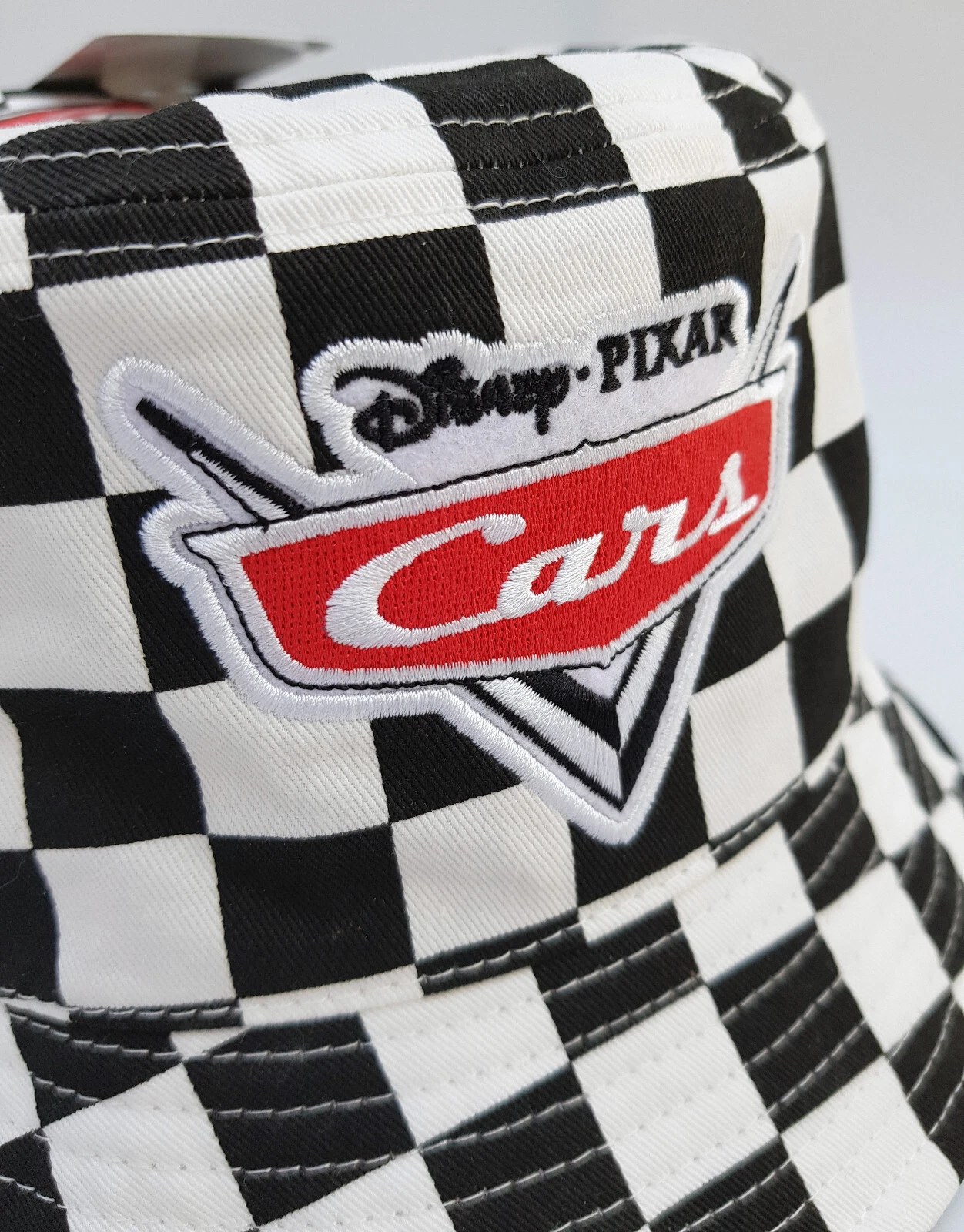 Tokyo Disney Resort Cars Lightning McQueen Embroidered Bucket Hat