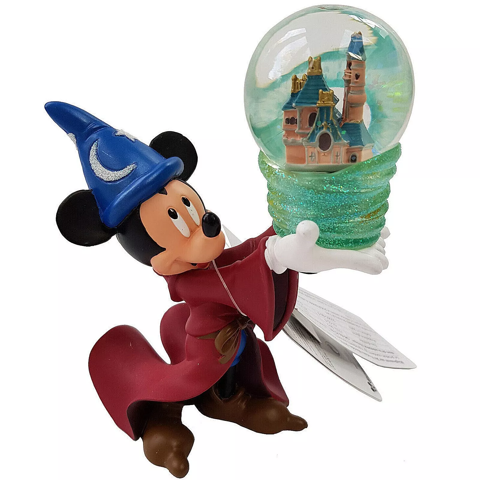 Disneyland Paris Fantasia Sorcerers Apprentice Mickey Mouse Snow Globe