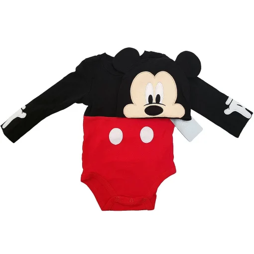 Disney_Store_Mickey_Mouse_Baby_Costume_1218_Month_Babies_Outfit_Bodysuit_Hat-1