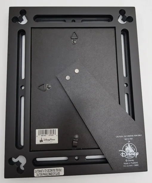 Disney World Parks Mickey Mouse Black Picture Photo Frame 5" x 7" Icon - Image 14