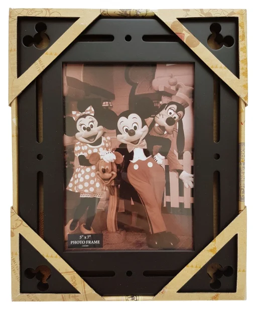 Disney World Parks Mickey Mouse Black Picture Photo Frame 5" x 7" Icon - Image 15