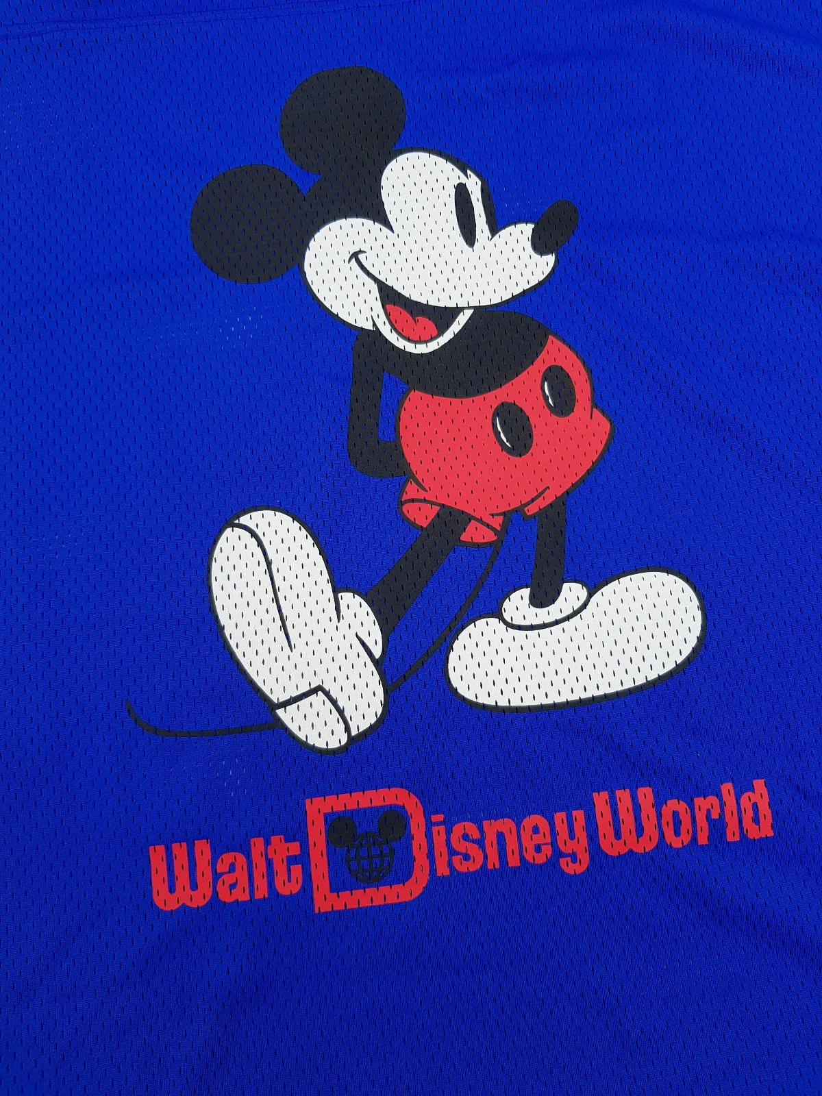 Walt Disney World Mickey Mouse Football Jersey Shirt Sports Top 