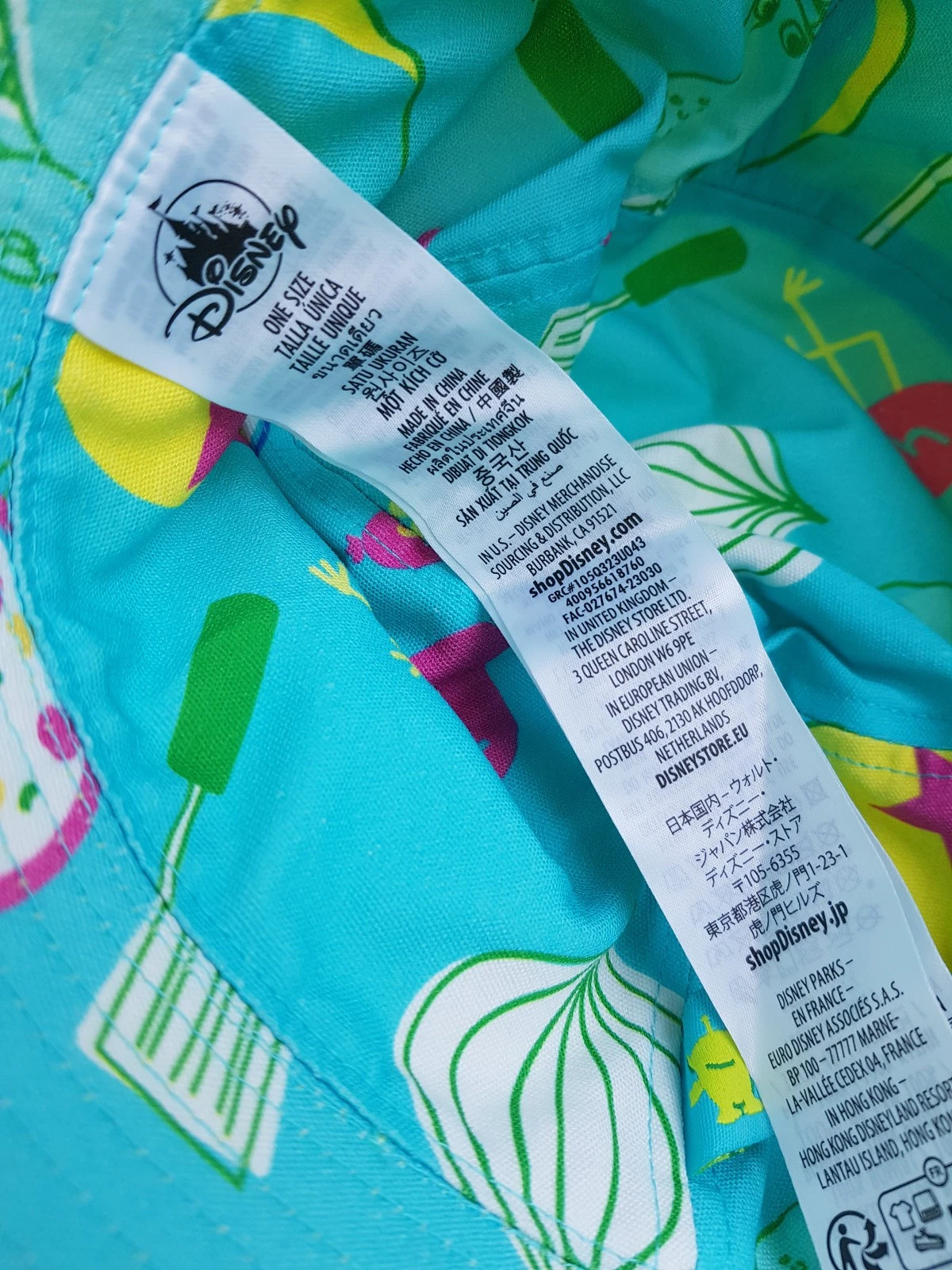 Disney Parks Toy Story Ducky & Bunny Chillin Grillin / Alien Reversible Bucket Hat - Adult - Image 13