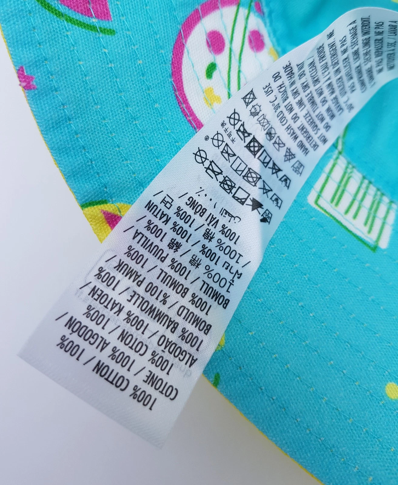 Disney Parks Toy Story Ducky & Bunny Chillin Grillin / Alien Reversible Bucket Hat - Adult - Image 14