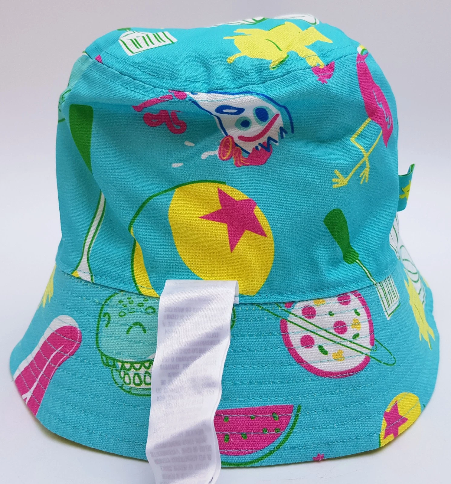 Disney Parks Toy Story Ducky & Bunny Chillin Grillin / Alien Reversible Bucket Hat - Adult - Image 15