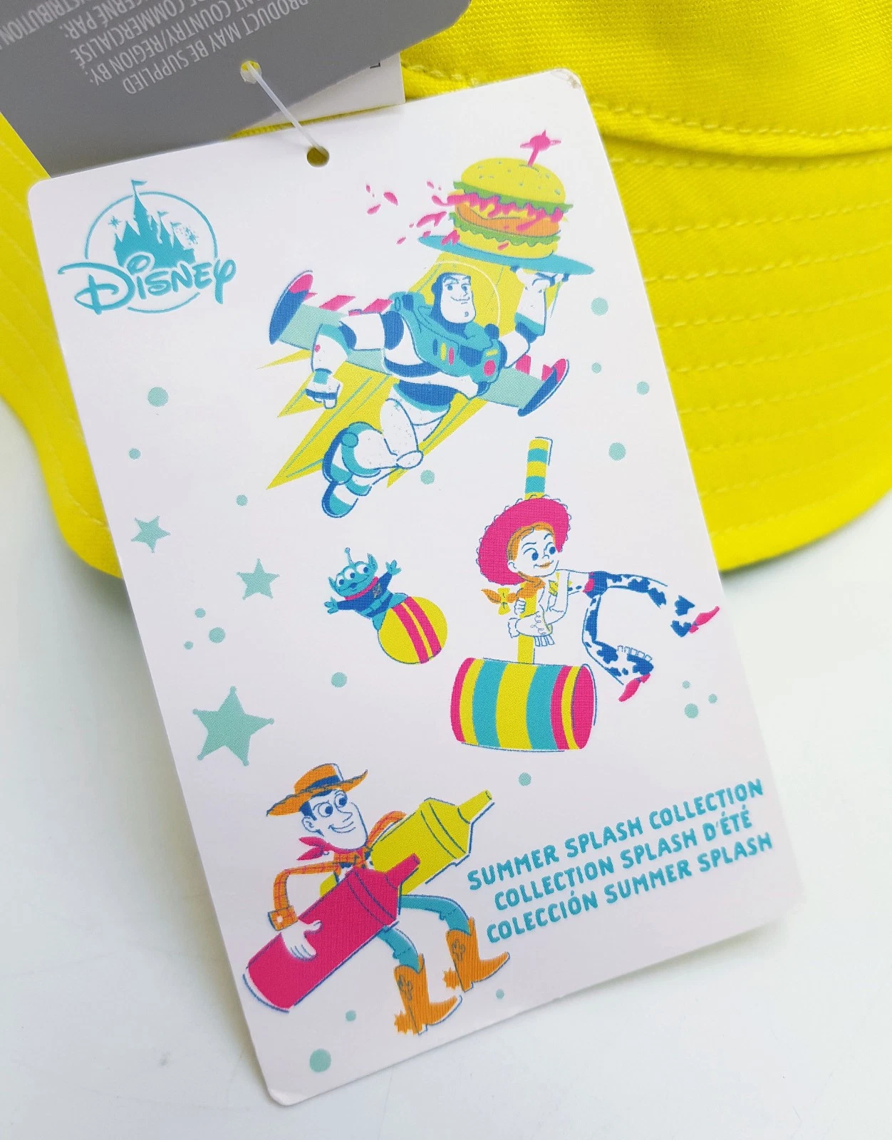 Disney Parks Toy Story Ducky & Bunny Chillin Grillin / Alien Reversible Bucket Hat - Adult - Image 7