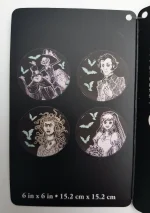 Disney_Parks_Haunted_Mansion_Plates_Set_Of_4_Small_Side_Appetiser_Black_Ceramic-6