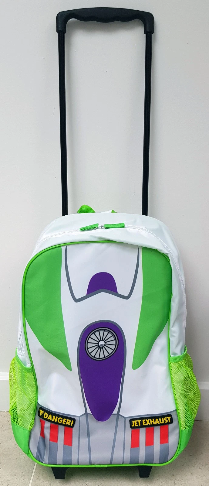 Disney Store Toy Story Buzz Lightyear Soft Shell Rolling Suitcase