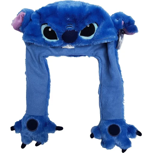 Disneyland_Paris_Stitch_Hat_With_Moving_Ears_Fluffy_Fur_Face_Disney_Parks_Lilo_-1