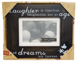 Disney Parks Mickey Mouse Wooden Picture Photo Frame 4"x6" or 5"x7"