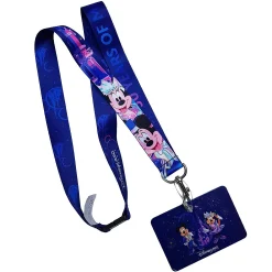 Disneyland Paris 30th Anniversary Lanyard Pin Trading Ticket Holder